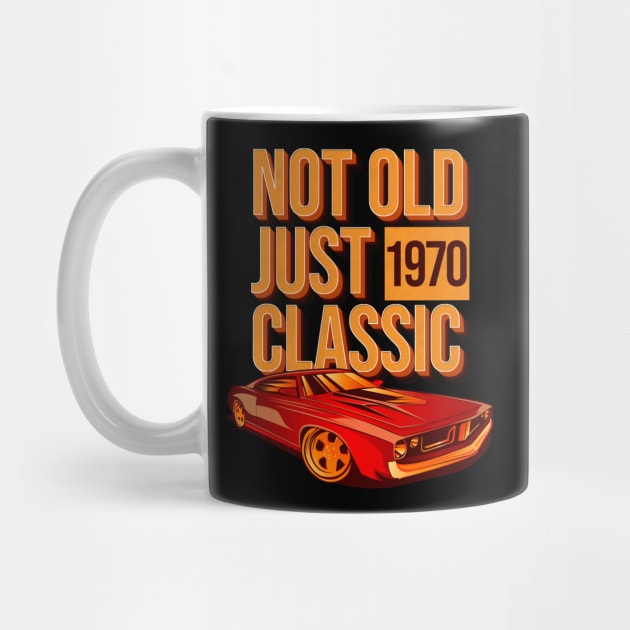 Not Old Just Classic by Den Vector